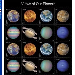 Stamps,View of Our Planets